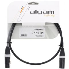 Algam Lighting DMX5-1M - Câble DMX 5 points 1m - Vue 1